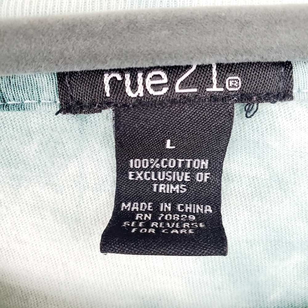 🆕️ Rue21 | Tie-Dye "Warrior" Long Sleeve Tee - Picture 5 of 5